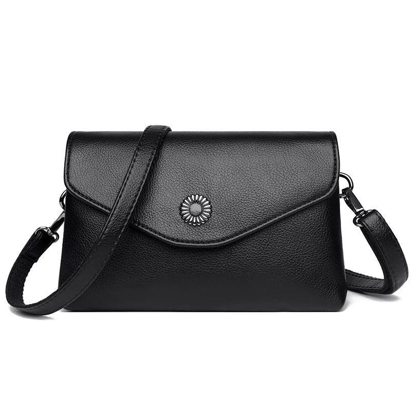 High-Quality PU Leather Crossbody Shoulder Bag