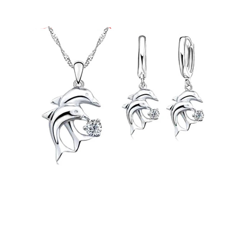Bridal Jewelry Sets Dolphin Design