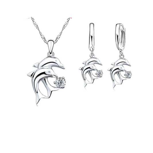 Bridal Jewelry Sets Dolphin Design