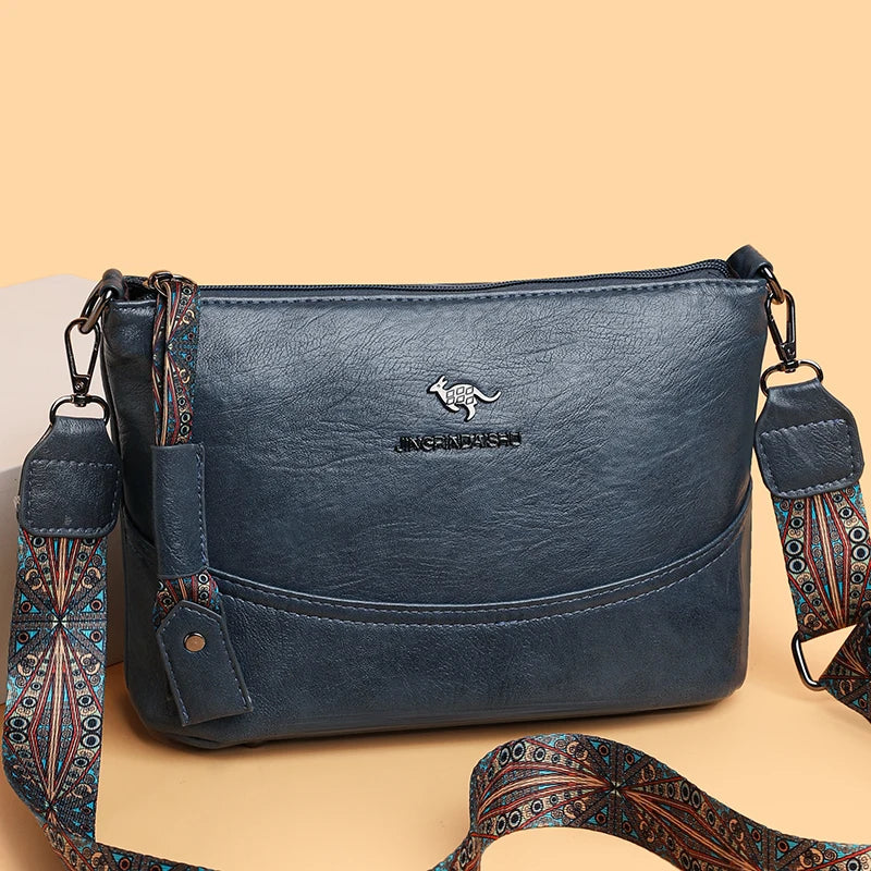 Women's Faux Leather Shoulder Bag