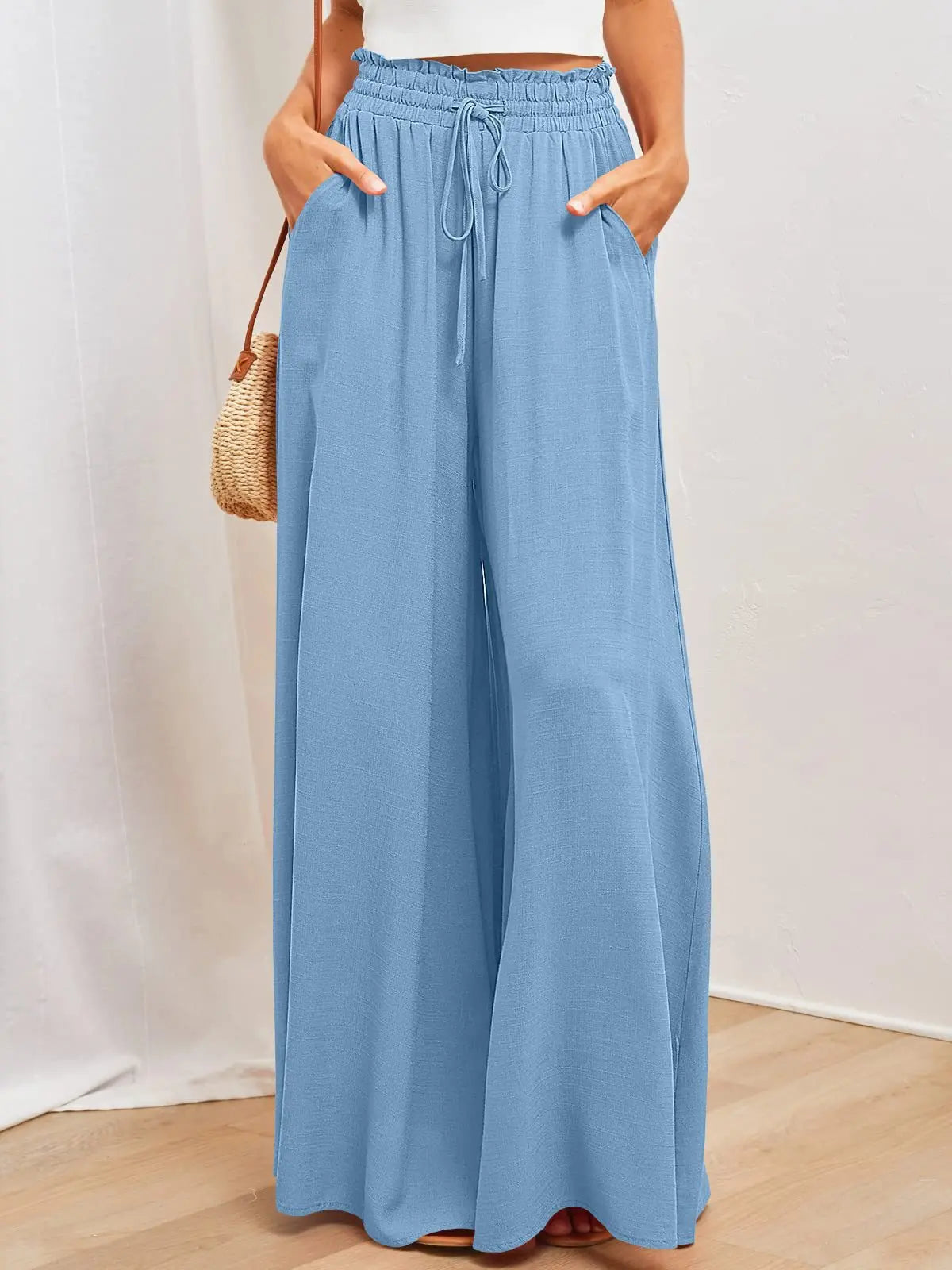 Casual Wide-Leg Loose Trousers for Women