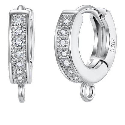 925 Sterling Silver Earring Findings for DIY Jewelry