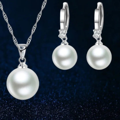 White Pearl  Hoop Sets