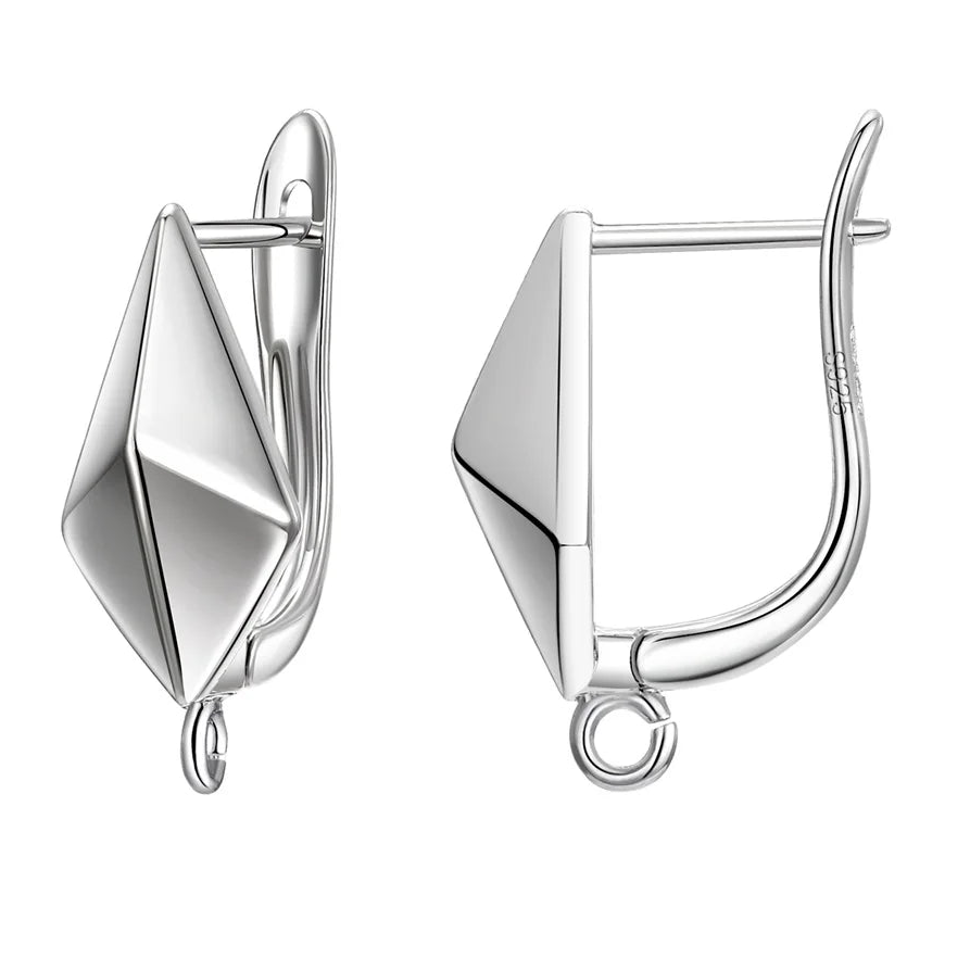 925 Sterling Silver Earring Findings for DIY Jewelry