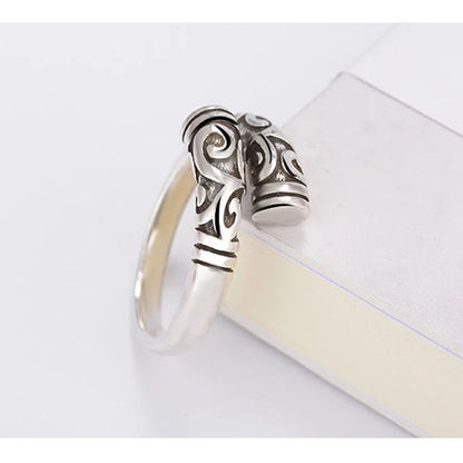 925 Sterling Silver Vintage Resizable Ring