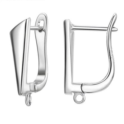 925 Sterling Silver Earring Findings for DIY Jewelry
