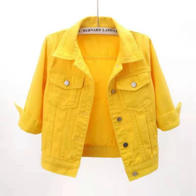 Short Denim Jacket for Women
