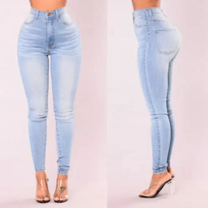 Women’s High Waist Skinny Push Up Jeans