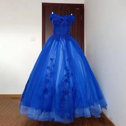Luxury Lace Ball Gown Quinceañera Dress