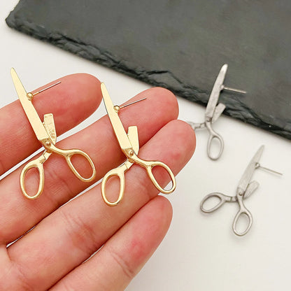 Retro Scissors Earrings