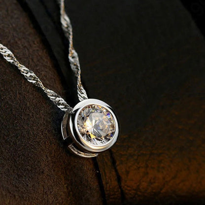 Elegant 925 Sterling Silver CZ Jewelry Set – Perfect for Bridal & Anniversary