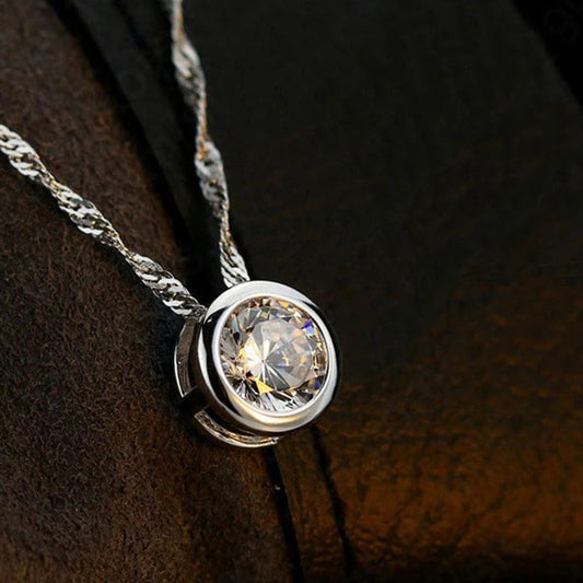 Elegant 925 Sterling Silver CZ Jewelry Set – Perfect for Bridal & Anniversary