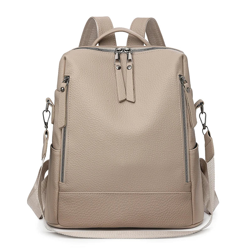 Women's Faux Leather Backpack Purse