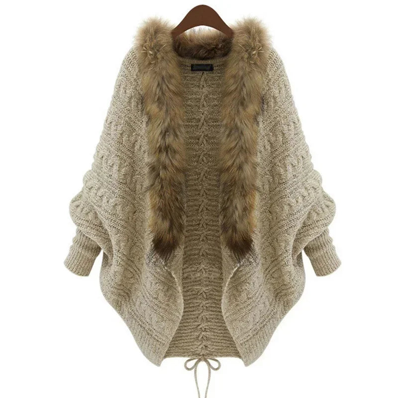Sweater Knitted Long Cardigan