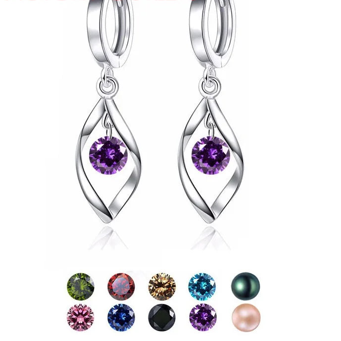 925 Sterling Silver Dangle Earrings for Women