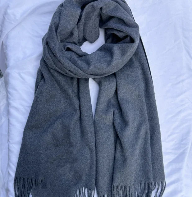 Luxury 100% Wool Women's Winter Scarf