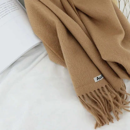 Luxury 100% Wool Women's Winter Scarf