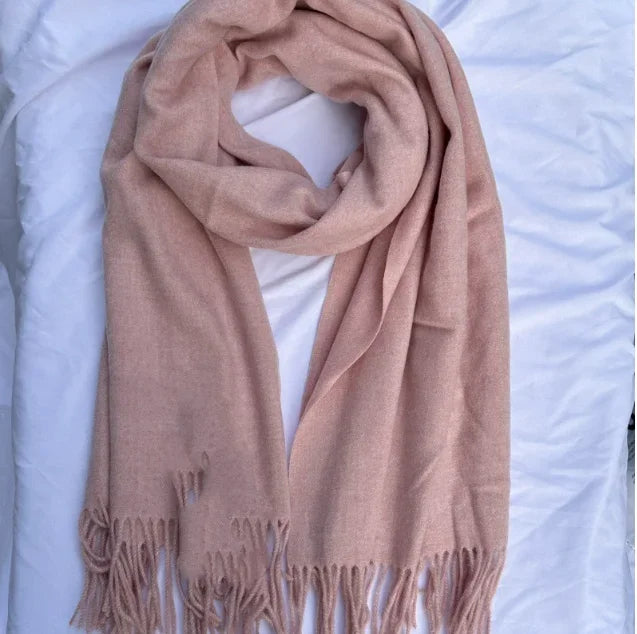Luxury 100% Wool Women's Winter Scarf