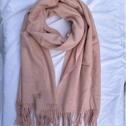 Luxury 100% Wool Women's Winter Scarf
