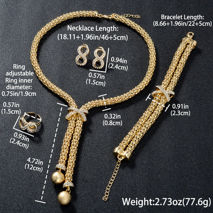 Gold Plated Jewelry Set