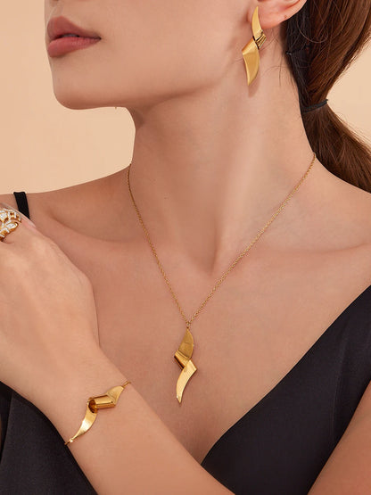 Aesthetic Tiny Chain Jewelry Set for Women