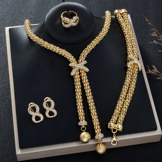 Gold Plated Jewelry Set