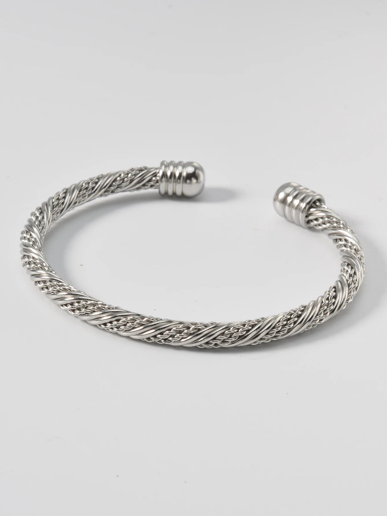 Wire Knot Cuff Bracelet