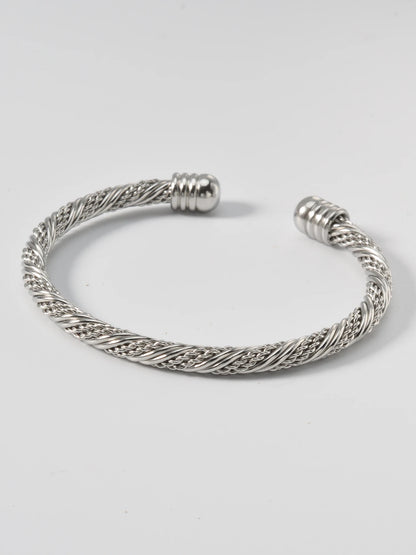 Wire Knot Cuff Bracelet