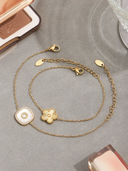 Flower Pendant Jewelry Set for Women