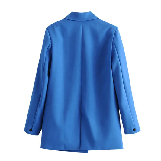 Women’s Double-Breasted  Office Blazer