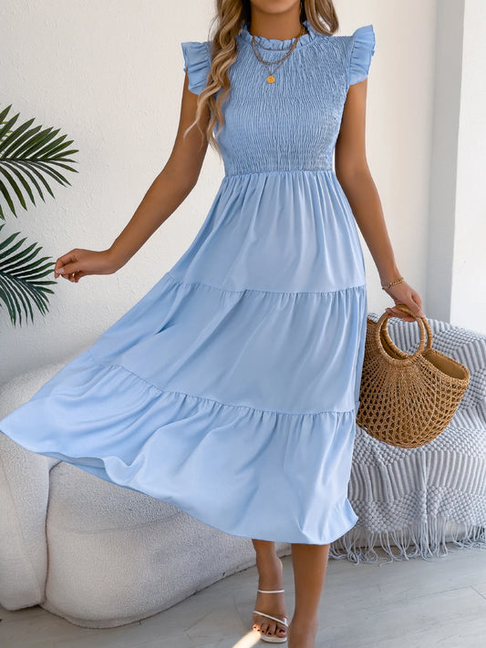 Ruffled Tiered Maxi Dress