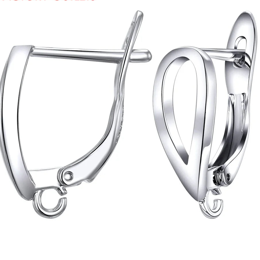 925 Sterling Silver Earring Findings for DIY Jewelry