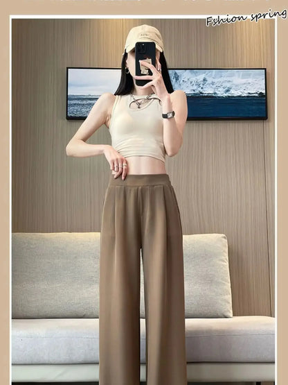 High Wide Leg High Waist Pants