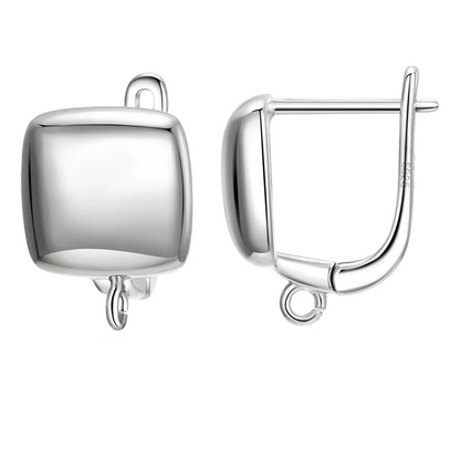 925 Sterling Silver Earring Findings for DIY Jewelry