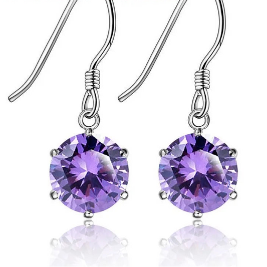 925 Sterling Silver  Wedding Earrings for Women
