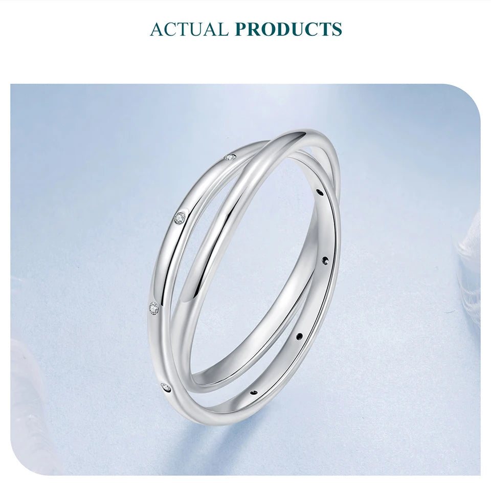 Double-layer Cross Ring