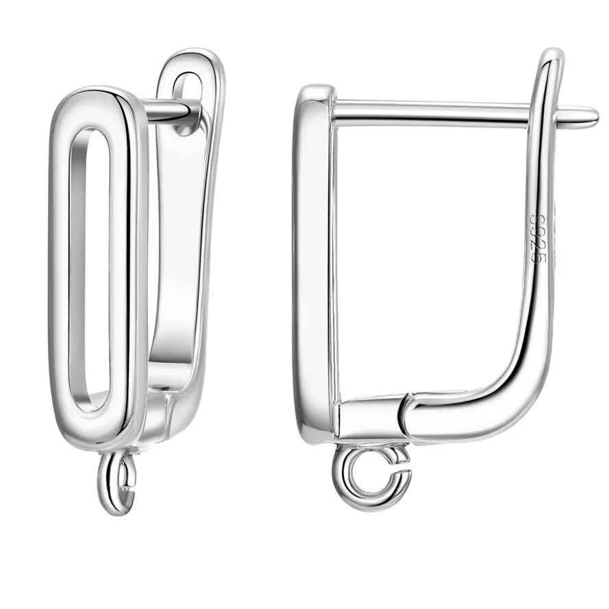925 Sterling Silver Earring Findings for DIY Jewelry
