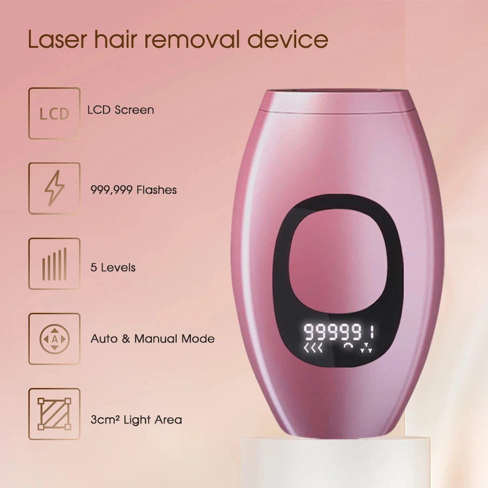990,000 Flashes IPL Laser Hair Removal Device