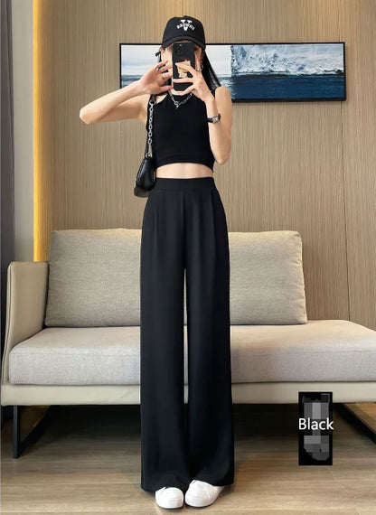 High Wide Leg High Waist Pants