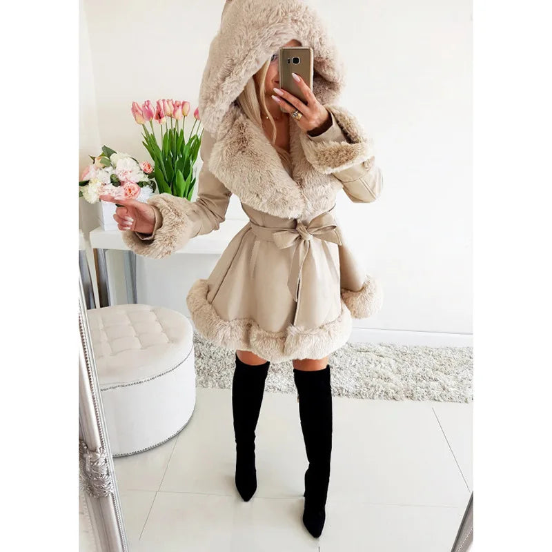Women's Winter Plush Coat 2025