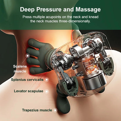 Heated Wireless Deep Tissue Neck & Shoulder Massager