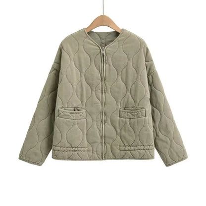 Vintage Warm Cotton Jacket Women 2025