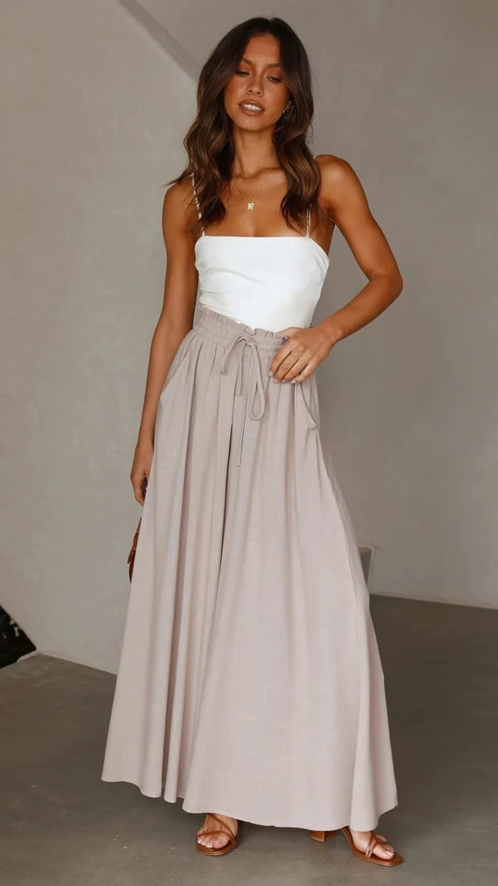 Casual Wide-Leg Loose Trousers for Women