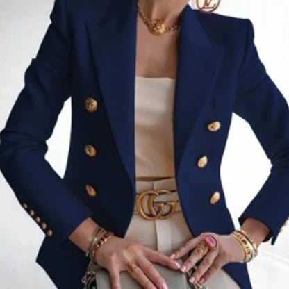 Women’s Elegant Double-Breasted  Blazer