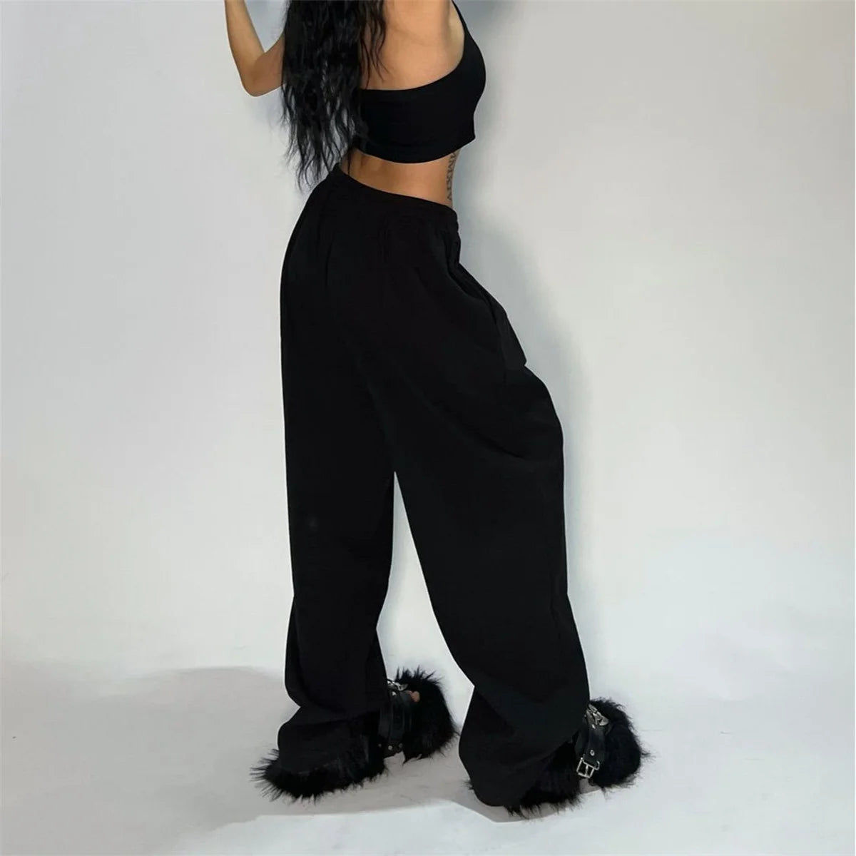 Classic Baggy Female Sport  Trouser