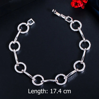 Elephant Charm Link Bracelet