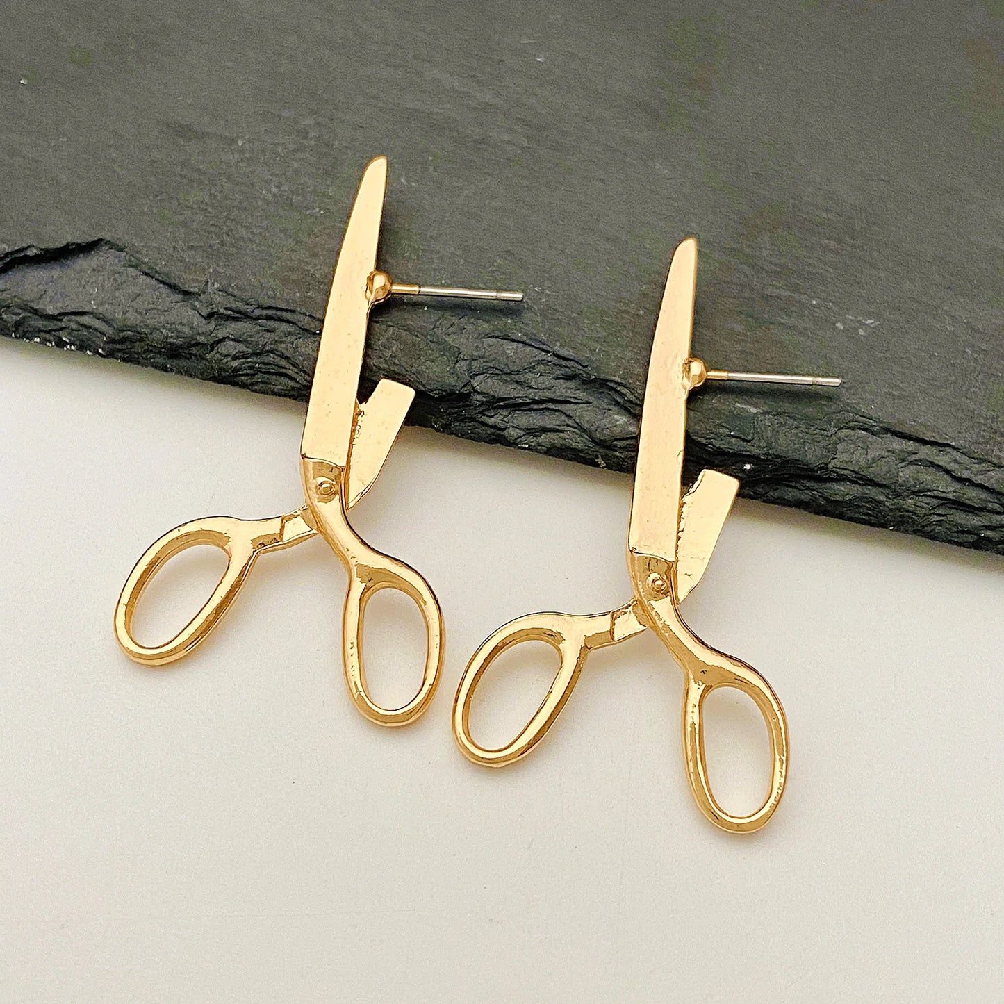 Retro Scissors Earrings