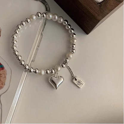 Elegant 925 Sterling Silver Bracelet – Simple, Charming