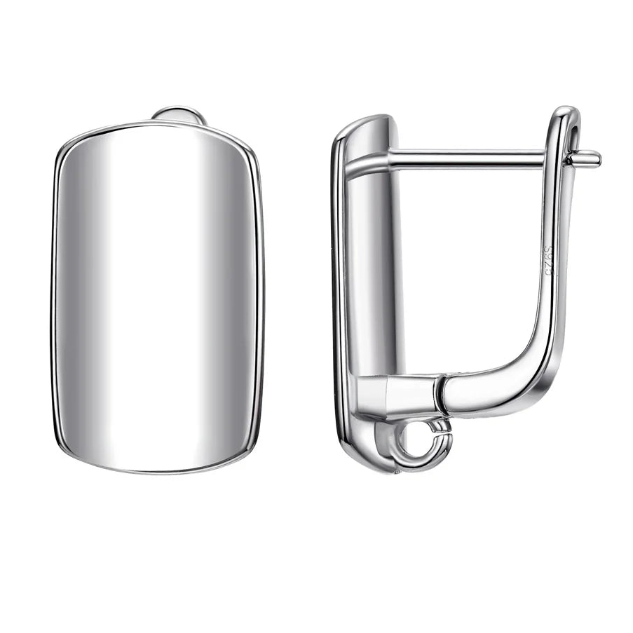 925 Sterling Silver Earring Findings for DIY Jewelry