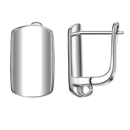 925 Sterling Silver Earring Findings for DIY Jewelry